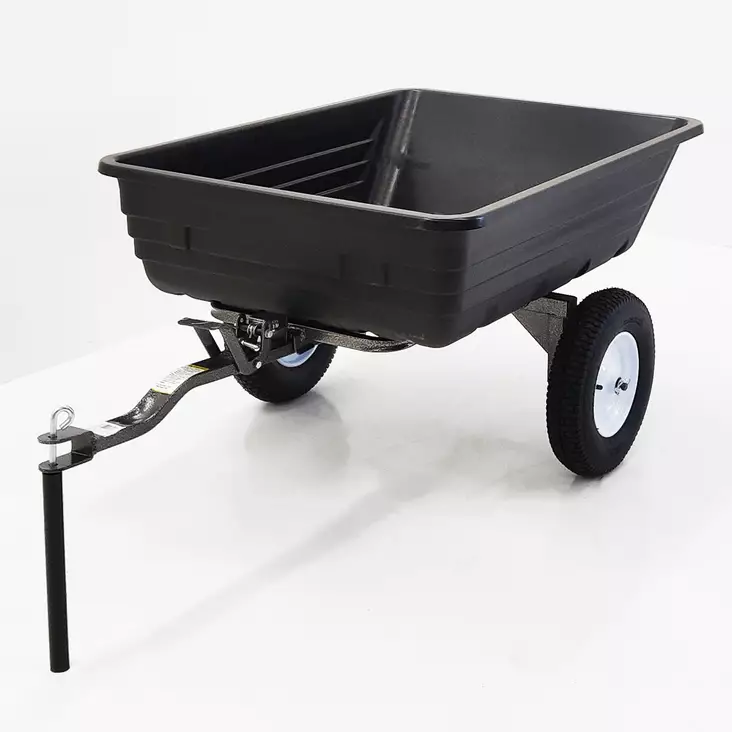 lehtikärry mönkijän peräkärry ruohonleikkuriin - Mönkijän peräkärryt ja tukkikärryt - 6438168098586 - 1