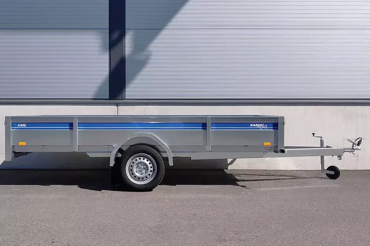 ISO PERÄKÄRRY KARHU L 330cm LAVALLA - Peräkärryt - 6438471024296 - 9