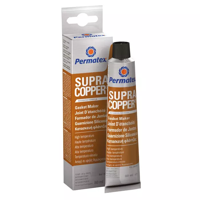 tiivistesilikoni Permatex Supra Copper - Auton huoltokemikaalit - 8410410351456 - 1