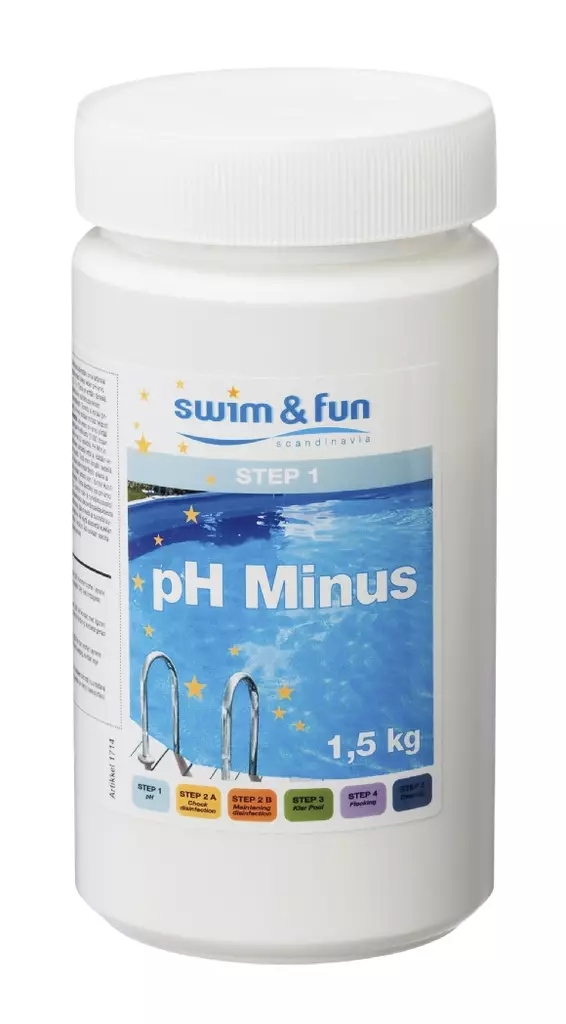 ph Minus veteen - Uima-altaat ja allastarvikkeet - 5704841017146 - 1