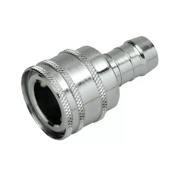Pikaliitin 13mm kromattu - Vesiletkuliittimet - 6413820780276 - 2