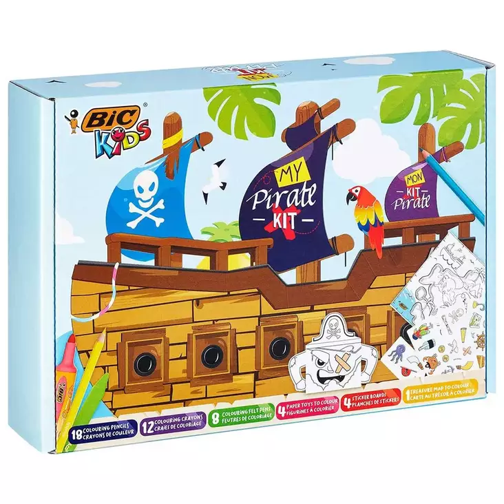 Pirate box askartelulaatikko - Askartelutarvikkeet  - 3086123660236 - 1