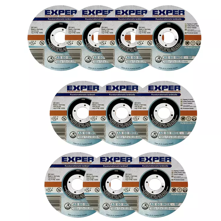 katkaisulaikka rst 125mm - Kulmahiomakonelaikat 125mm - 6438081002486 - 1