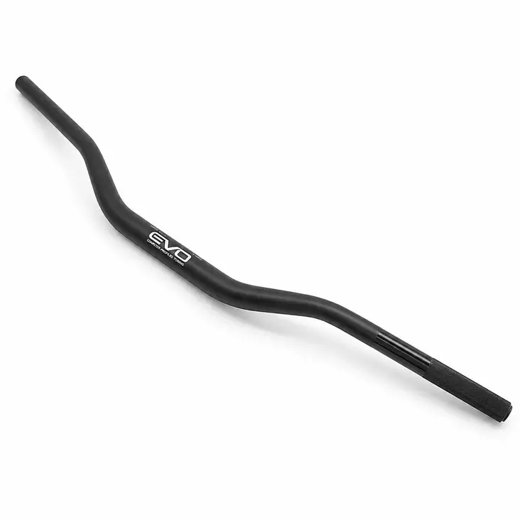 Musta laadukas ohjaustanko mopoon 80cm - Crossin ja mopon ohjaustangot - 6438471020366 - 6