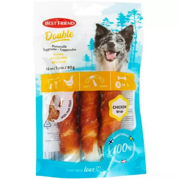 Pururulla kana 3 kpl best friend - Koiran puruluut, purutikut ja pururullat - 5700551171956 - 1