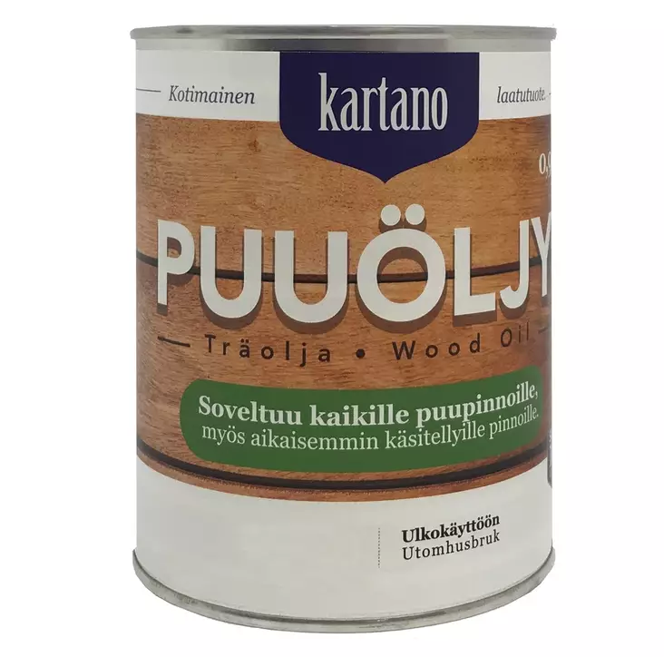 Kirkkaansävyinen öljy puulle - Puuöljyt ja suoja-aineet - 6438168097916 - 1