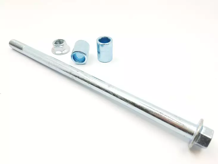 Pyöränakseli 12mm x 230mm pyöränpultti - Crossin vanteet, pinnat ja pyörälaakerit - 6419773693656 - 2