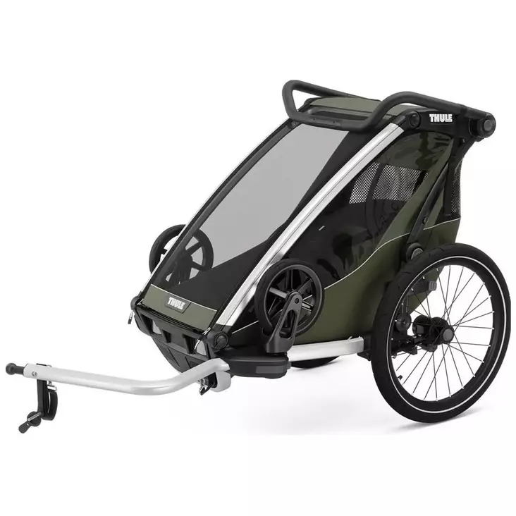 Thule chariot lite 1 pyöräkärry yhdelle lapselle vihreä - Kuljetusistuimet ja pyöräperäkärryt - 197074761996 - 1