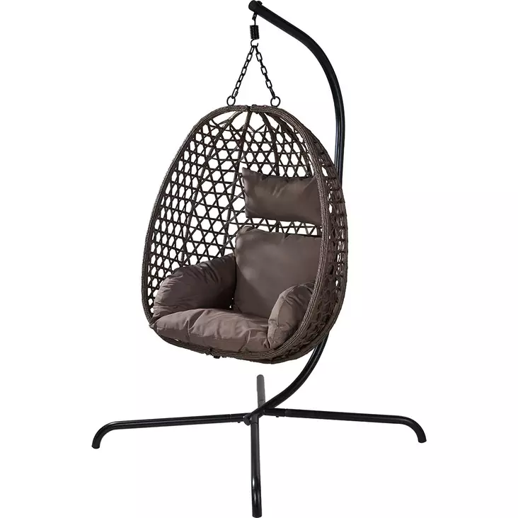 Rattan riippukeinu terassille - Lepotuolit ja riipputuolit - 8721037852296 - 1