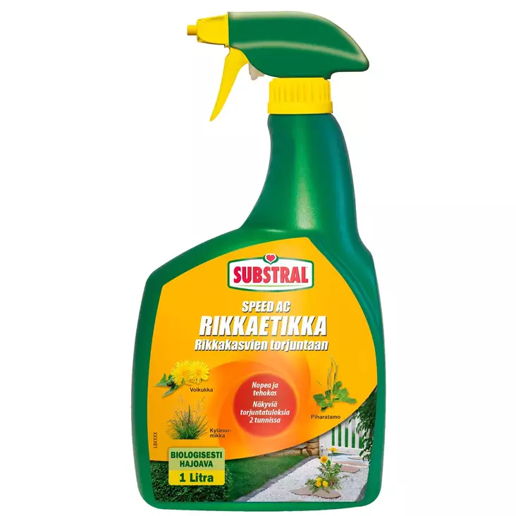 Rikkaetikka rikkakasvien torjuntaan substral - Kasviravinteet ja rikkaruohon torjunta - 5707441504566 - 1