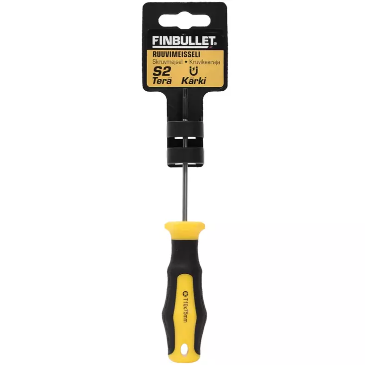Finbullet ruuvimeisseli t10 x 75mm - Ruuvimeisselit - 6438152040706 - 1