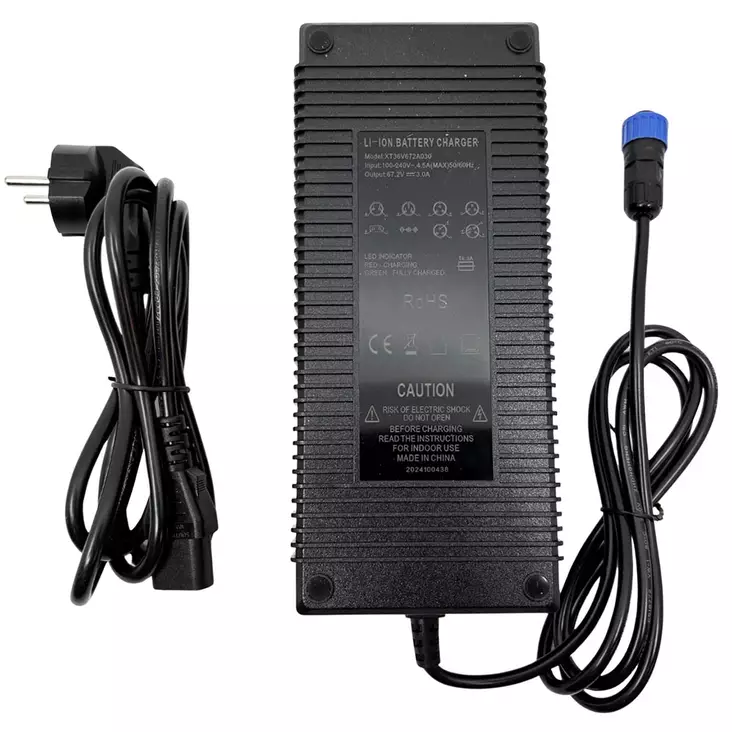 Sähköcrossin laturi 60v lithium - Sähköcrossin varaosat - 6438471019506 - 1