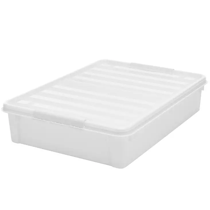 Sängynaluslaatikko kannella ja pyörillä - SmartStore muovilaatikot - 6411760609916 - 1