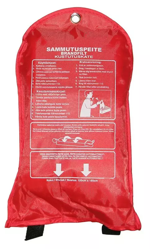 Sammutuspeite 120x180cm - Sammuttimet ja peitteet - 6438140936066 - 2
