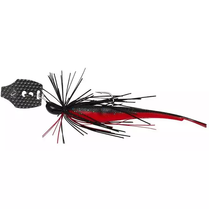 Savage gear crazy swim chatterbait 10cm 8,5g black n red - Jigit - 5706301767356 - 1