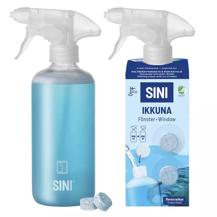 Ikkunanpesu setti sini - Ikkunanpesu - 6423800070266 - 1