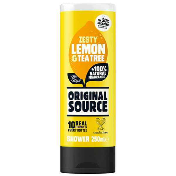 Original source lemon & tea tree suihkugeeli 250 ml - Suihkusaippuat - 5000101845116 - 1