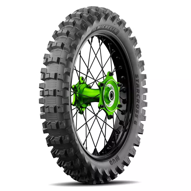 Takarengas Michelin 100/90-19 Starcross 6 MUD - Motocrosspyörän 19" renkaat - 6438471301656 - 2