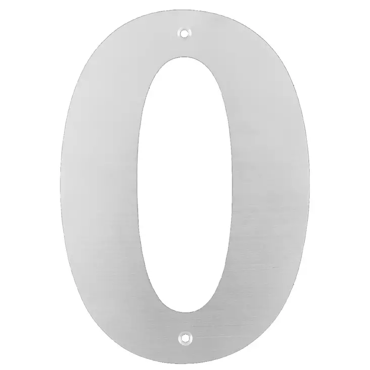 Tarmo talonumero 0 200 mm ruostumaton teräs - Talonumerot - 6410416600406 - 1