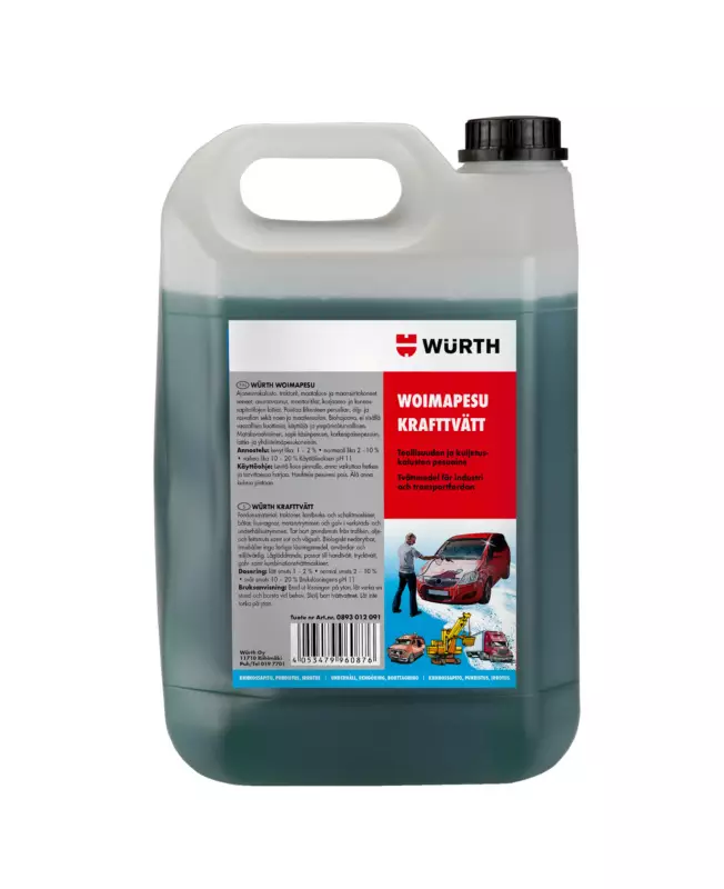 wurth woimapesu 5L - Voiteluaineet ja kemikaalit  - 4053479960876 - 2