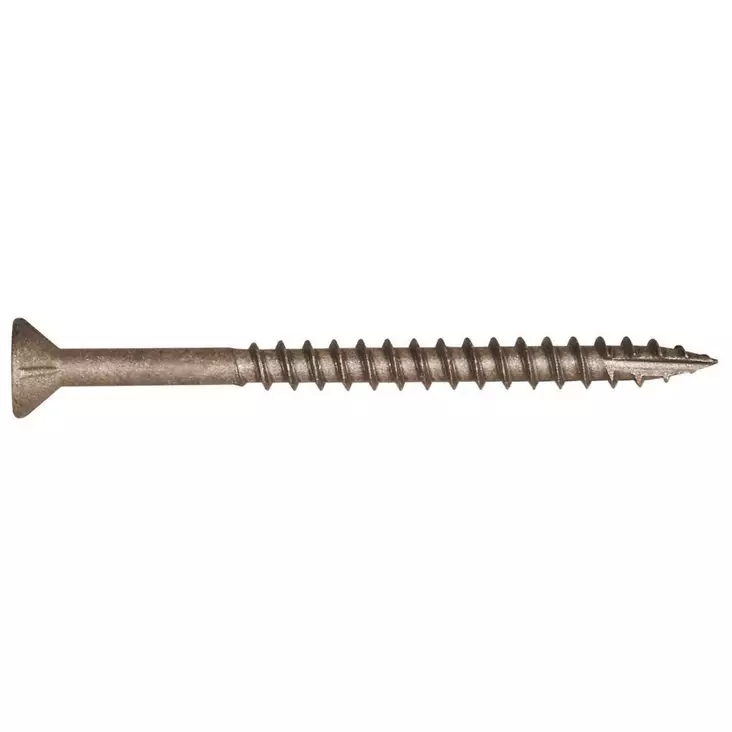 Terassiruuvi 4,8x90mm ruskea TX20 100kpl - Ruuvit ja terassiruuvit - 6438168066516 - 1