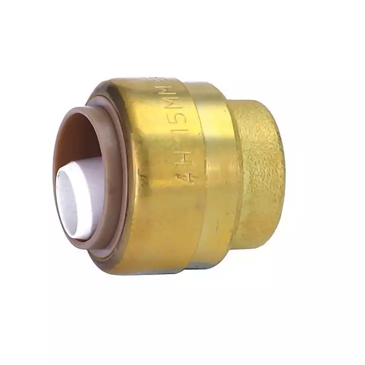 Tulppa pikaliitin 15mm - Putken muhvit, nipat ja tulpat - 6438140554826 - 1