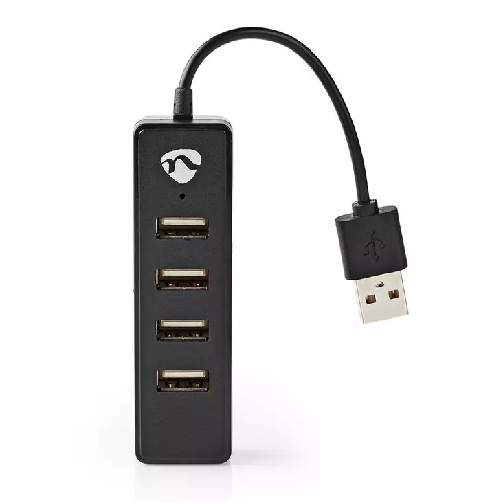 Nedis usb keskitin 4xusb - Liittimet, adapterit ja telakointiasemat - 5412810315116 - 1