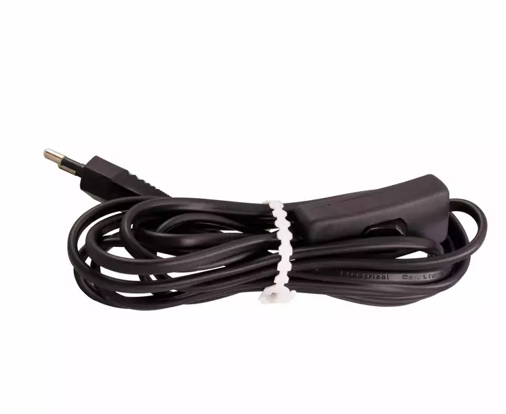 välikytkinjohto valaisimelle musta - Välikytkimet ja lampunkannat - 6438140994066 - 1