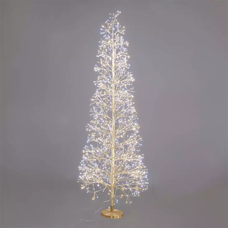 Kullanvärinen valopuu 150 cm - Joulukuuset - 8721461179846 - 1