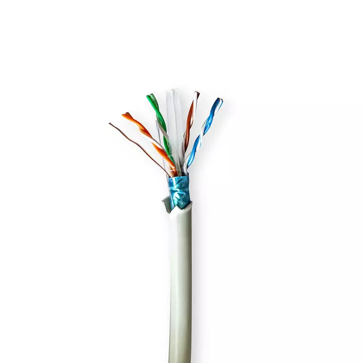 Verkkokaapeli CAT6 100m Nedis - Tietokoneen verkkokaapelit - 5412810403646 - 2