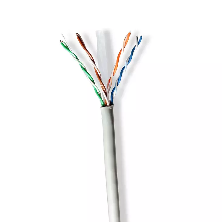 Verkkokaapeli CAT6 305m U/UTP Nedis - Tietokoneen verkkokaapelit - 5412810399536 - 2