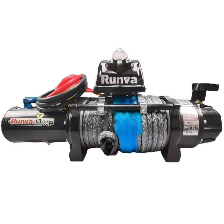 Vinssi runva 13xp 5900kg köydellä 12v - Auton vinssit - 6438471032406 - 1