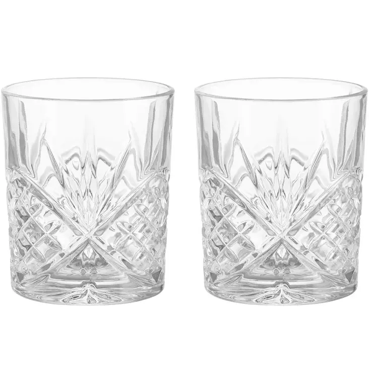 Maku kristallilasi, viskilasi koristeleikkauksella - Mukit, lasit, lautaset ja muut astiat  - 6410416470146 - 1