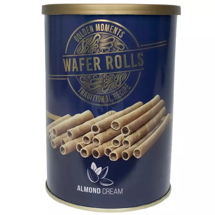Vohvelirulla keksit almond cream - Keksit ja naposteltavat - 8713305813436 - 1
