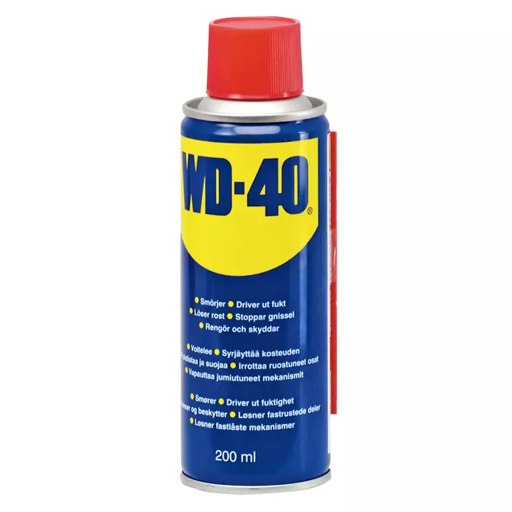WD-40 monitoimiöljy 200ml - Auton kemikaalit, sprayt ja silikonit - 5032227470026 - 1