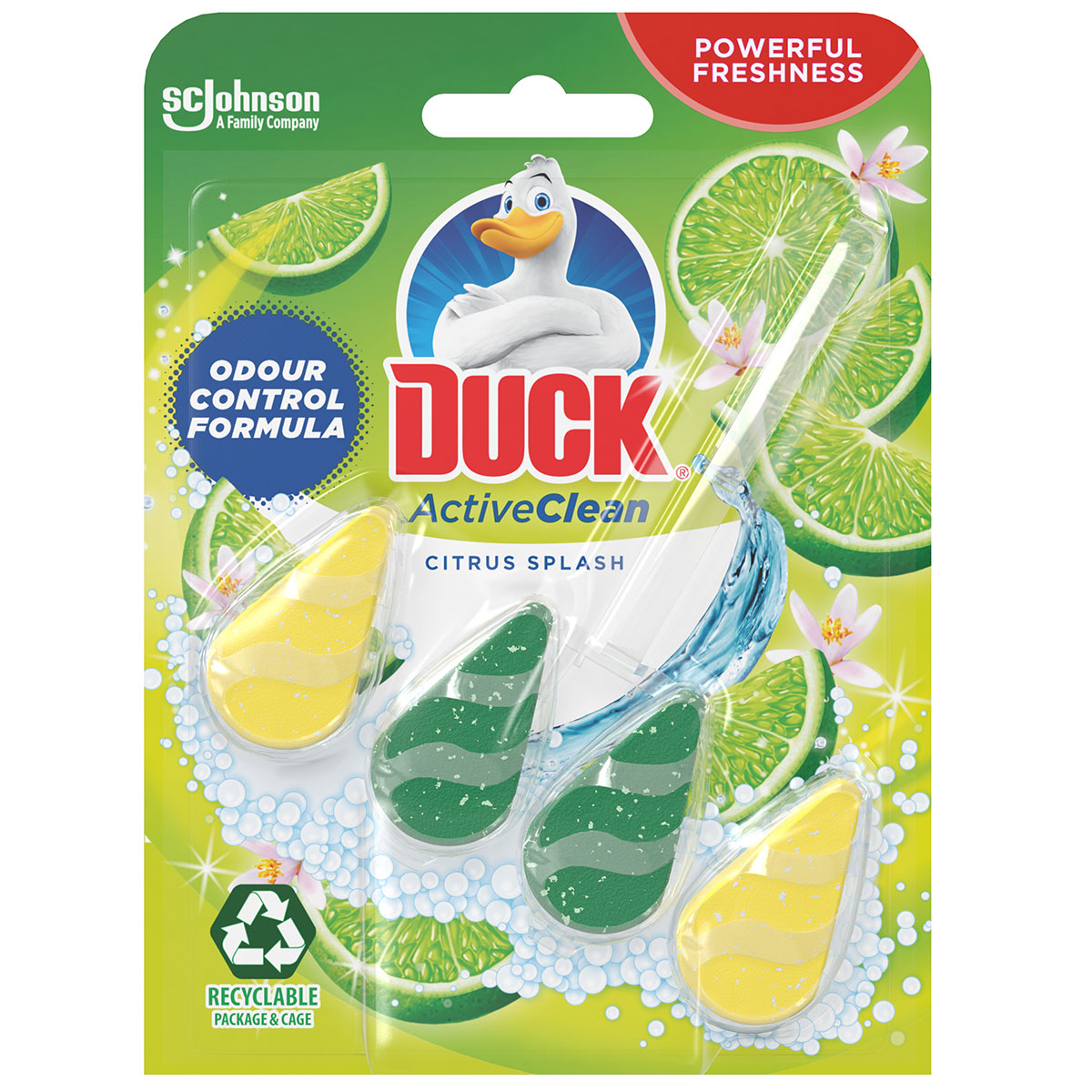 Wc raikastin 39g Duck ActiveClean Citrus Splash WC istuimeen wc-raikastin-39g-duck-activeclean-citrus-splash-wc-istuimeen