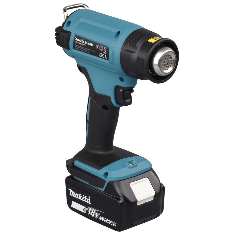 Makita DHG180Z 18V heteluchtpistool excl. accu's en lader 5 jaar dealer garantie