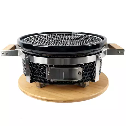 Kompakti hibachi grilli apugrilliksi tai pieneen grillaukseen - Hiiligrillit, sähkögrillit ja rengaspolttimet - 6418536033197 - 1