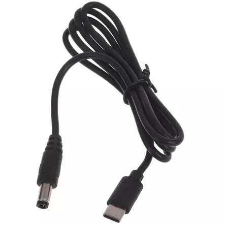 Usb c pd dc virtakaapeli 12 v 5,5 mm - HDMI-, USB- ja datakaapelit - 6438471355147 - 1