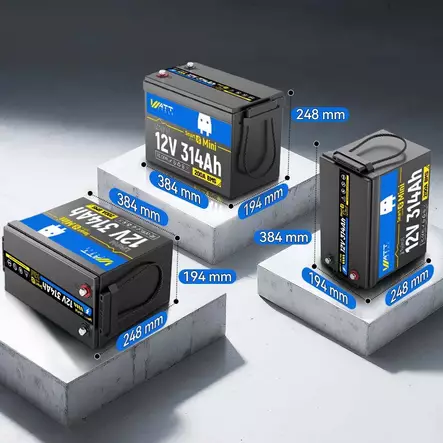 Pieni tehokas lifepo4 akku veneeseen 314ah - LifePO4-akut - 6438471350807 - 2