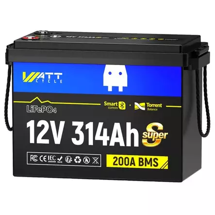 Super mini lifepoakku tehokas 314ah akku matkailuautoon - LifePO4-akut - 6438471350807 - 1