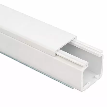 Asennuskanava 16x16x2000mm kaapeleiden piilottamiseen - Johdonsuojat ja johdon kiinnitystarvike - 6438140914347 - 1