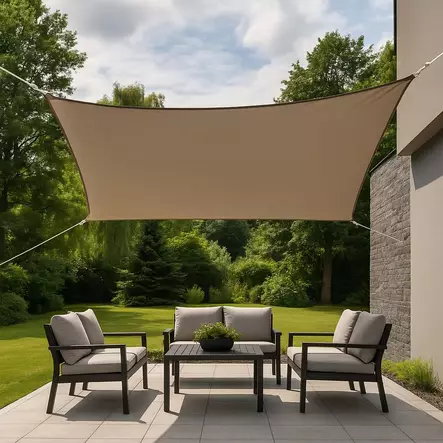 Aurinkopurje neliö - Aurinkovarjot ja varjonjalat - 8720573984607 - 1