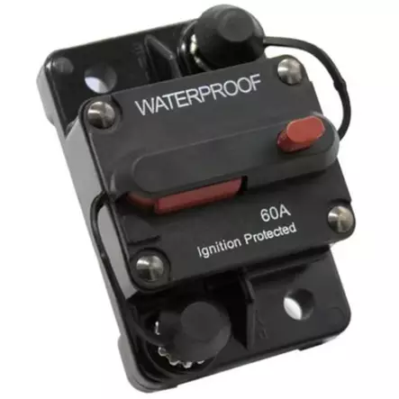 Automaattisulake 60a 12 48v dc ip67 - 12V sähkötarvikkeet - 6438471353877 - 1
