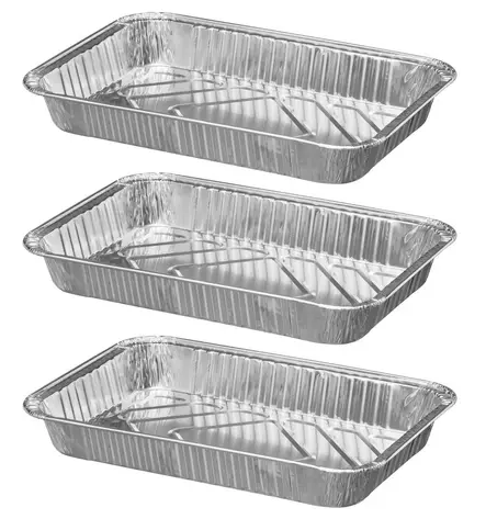 grillivuoka 31x21cm 3kpl - Grillausvälineet - 6410412888167 - 2