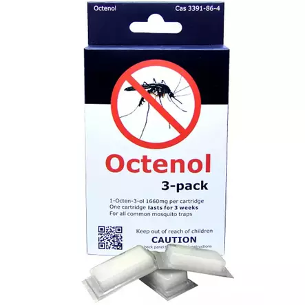 Octenol tehosteaine hyttysansaan 3 kpl - Hyönteiskarkottimet ja hyönteisansat - 6467010203137 - 2