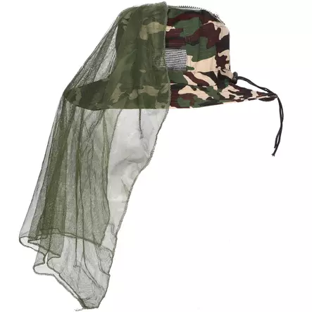 hyttyshattu sisäänrakennetulla hyttysverkolla camo - Sadesuojat ja hyttyssuojat - 6410412537607 - 2