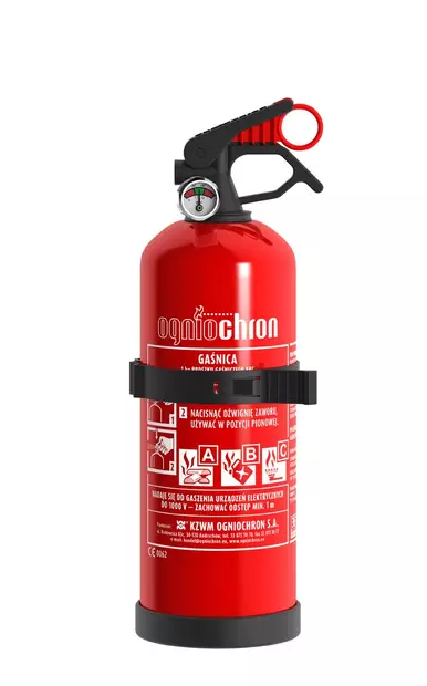 jauhesammutin osec 1kg - Sammuttimet ja peitteet - 6430058411437 - 1