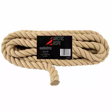 Beige kaideköysi polypropeeni keinohamppujäljitelmä - Terassiköydet - 6430075570797 - 1