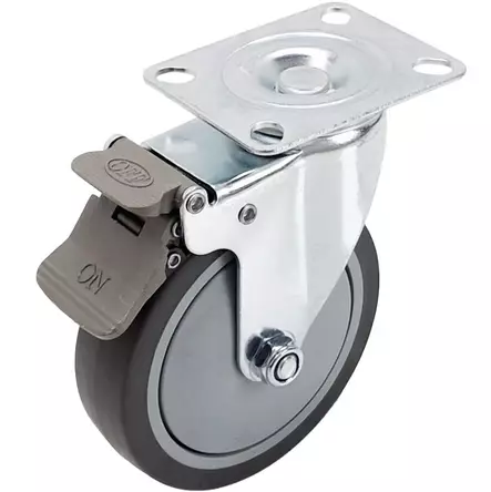 kalustepyörä kääntyvä jarrulla kannvik - Kalustepyörät - 6438168104737 - 1